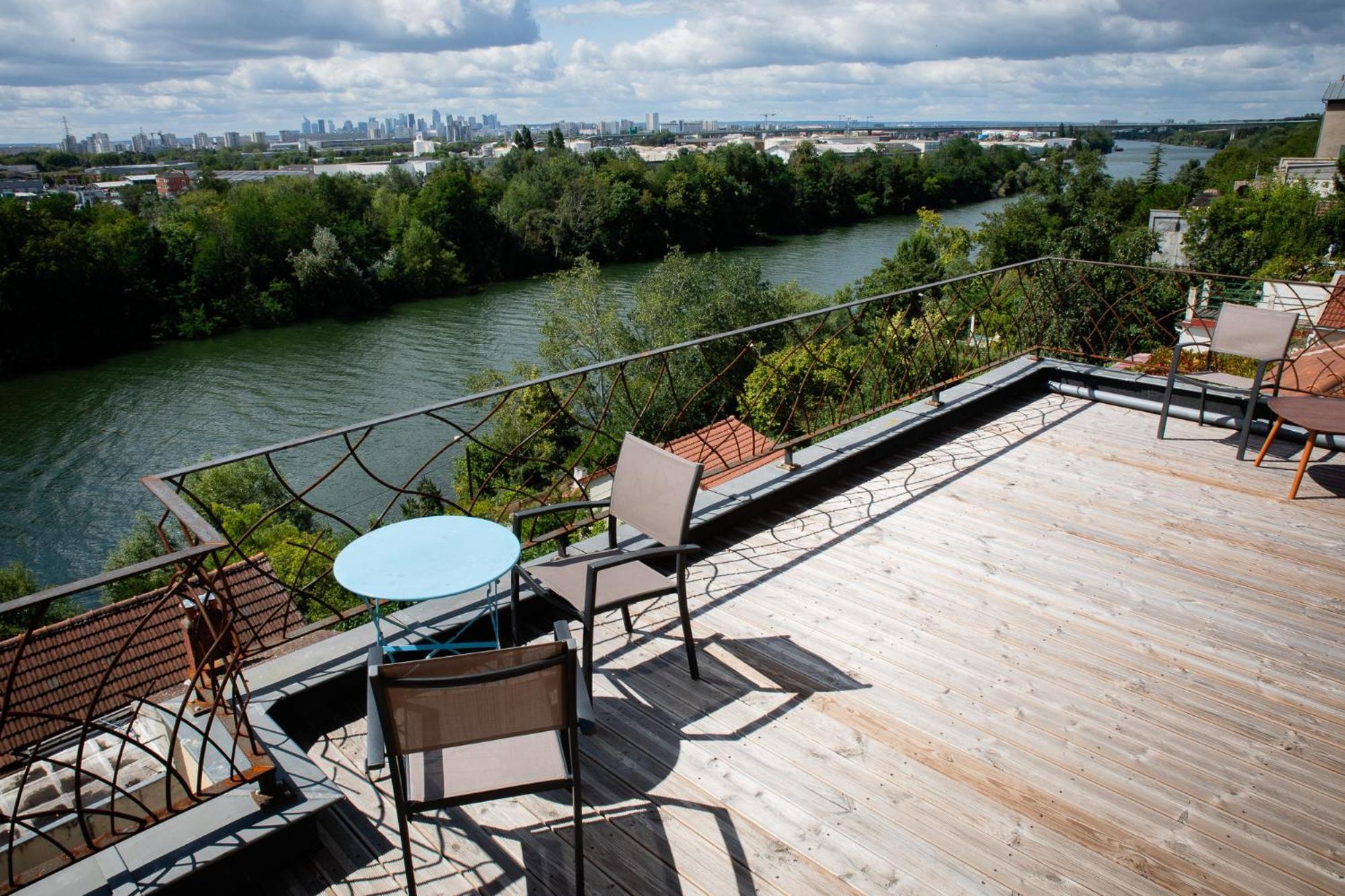L'Atelier Sur Seine Bed & Breakfast Épinay-sur-Seine Dış mekan fotoğraf