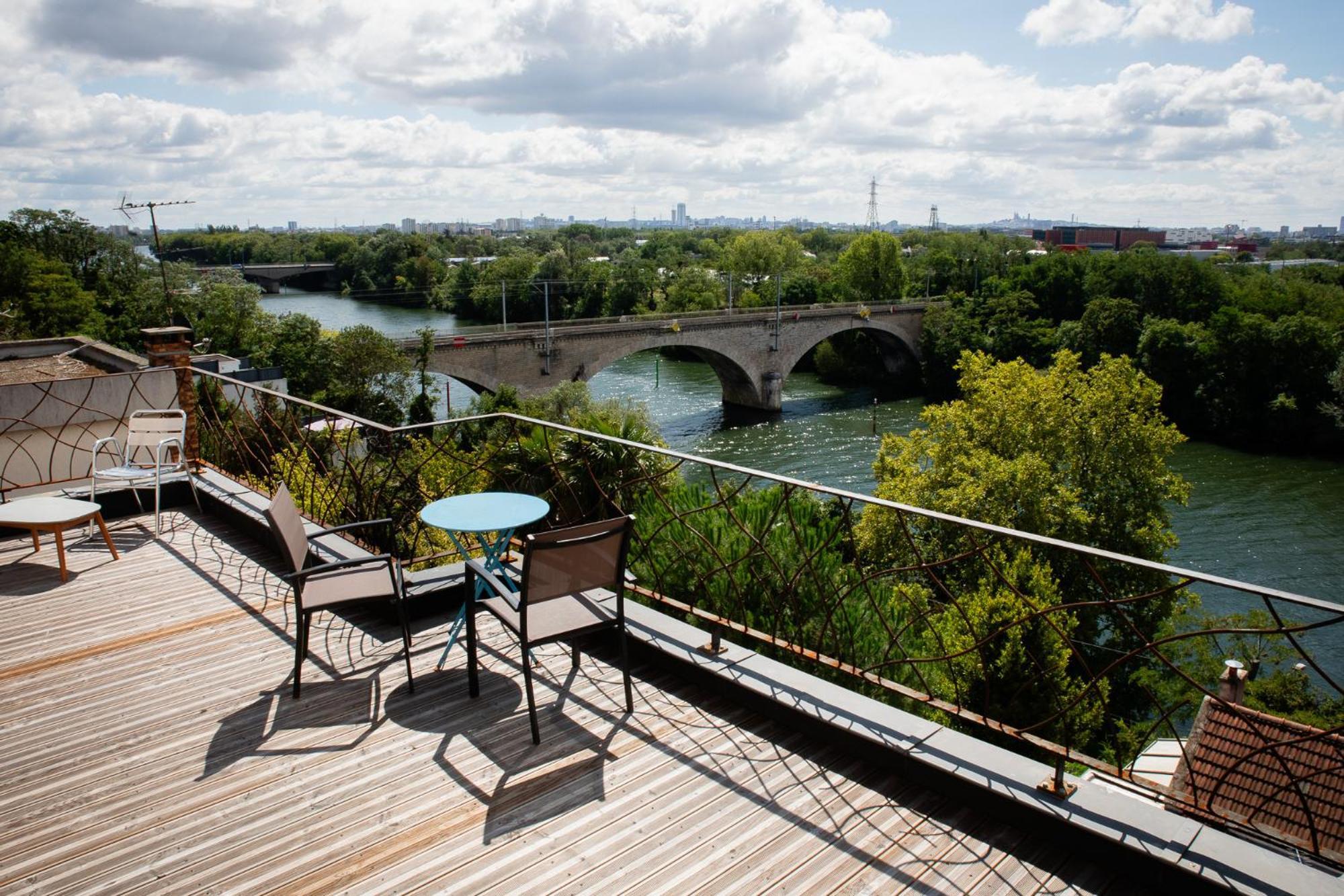 L'Atelier Sur Seine Bed & Breakfast Épinay-sur-Seine Dış mekan fotoğraf
